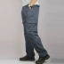 Mùa xuân và mùa thu overalls nam nhiều túi lỏng lẻo thẳng quần ngoài trời dày XL đa chức năng quần dài nam shop quần áo nam Quần làm việc