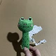 Качалка, зеленая погремушка, лягушка