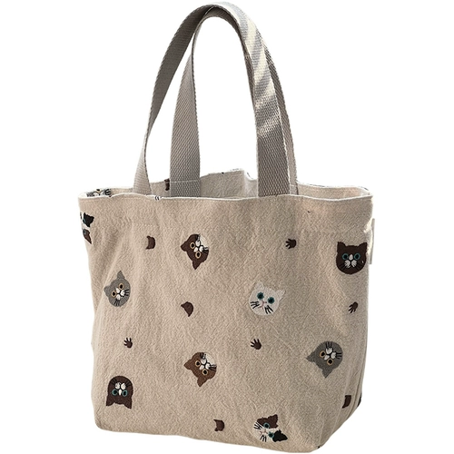 Оригинальная косметичка, портативная маленькая сумка клатч, сумка через плечо, с вышивкой