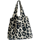 Оригинальная домашняя пригородная корова схема повседневная 𫔮 Большой настройка тотации Canvas College Книга Универсальная литературная женская сумка с однорубежной литературной однорубежной