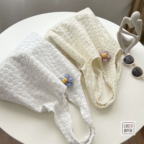 Летний брендовый милый трехмерный шоппер, тканевый мешок, сумка подмышку