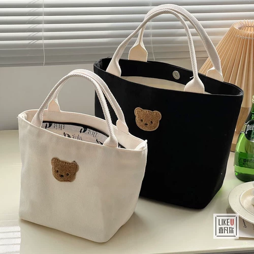 Универсальная оригинальная брендовая японская небольшая сумка для отдыха, с медвежатами