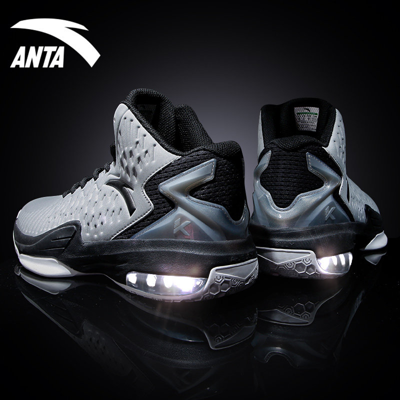 Anta basketball shoes men's shoes air cushion shoes 2022 spring new Venom 5 men's high-top shoes KT5 sports shoes men