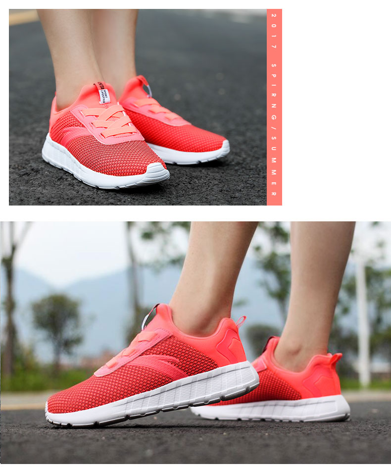 Giày nữ Anta mùa hè 2018 chính thức giày chạy bộ thoải mái giày thoải mái giày chạy bộ giày anta sneakers giày anta nam