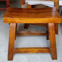 Solid wood small bench Bench Hot Pot Table Matching Hotel Antique Wooden Bench Table Chairs Quick Table Combinations