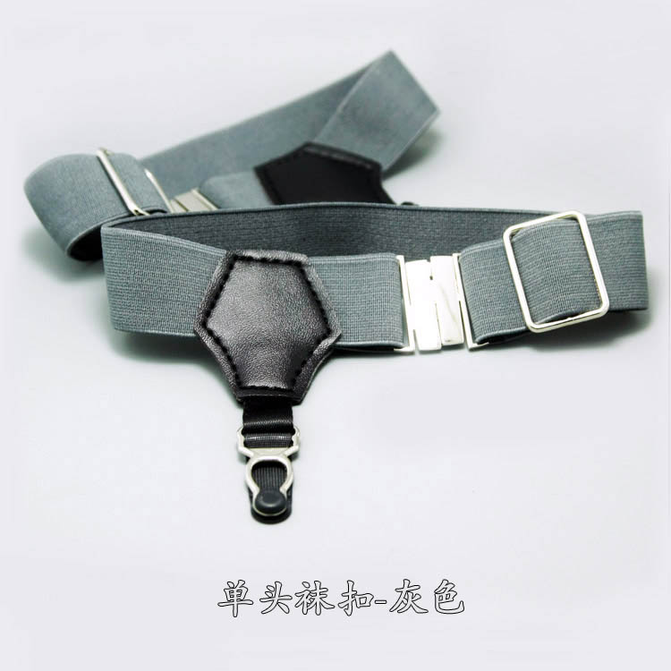 [Phụ kiện chất lượng] vớ nam clip vớ nam garter phù hợp với phụ kiện phù hợp với phụ kiện đầu duy nhất khóa dây nịt bít tất nữ tính