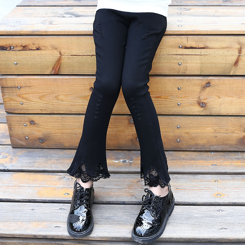 Children's clothes girl pants pants and pants girl girl tight trousers New spring and autumn casual thin plywood