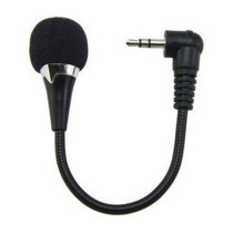 Mini 3 5mm Jack Flexible Microphone Speaker For PC Laptop