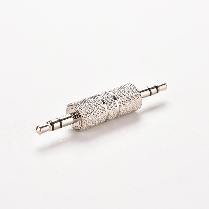 Sliver 3 5mm Male to Male Audio Audio Jack Plug Headphone Adapter