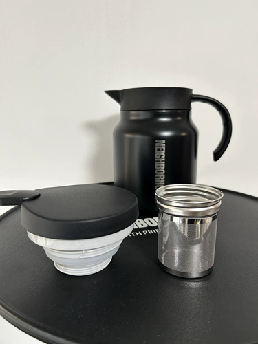 Вместительный и большой термос, чай, заварочный чайник, портативный кофейник из нержавеющей стали