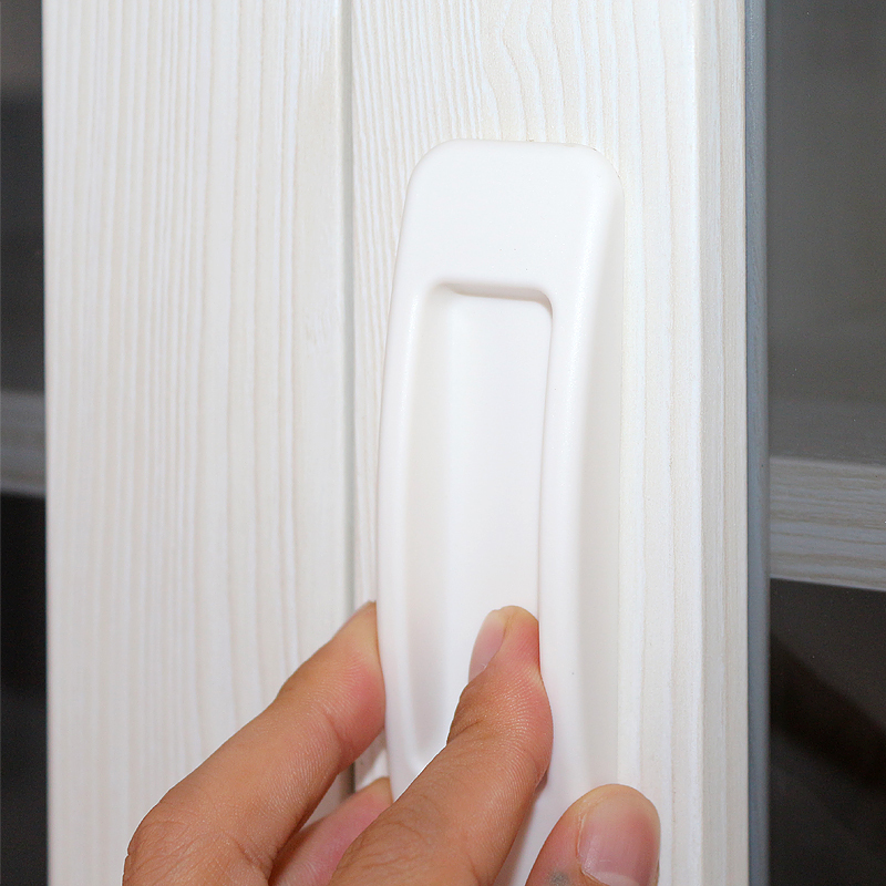Japan pageable size convenience No mark adhesive sliding door Bathroom Glass Door Handle Free Door door handle