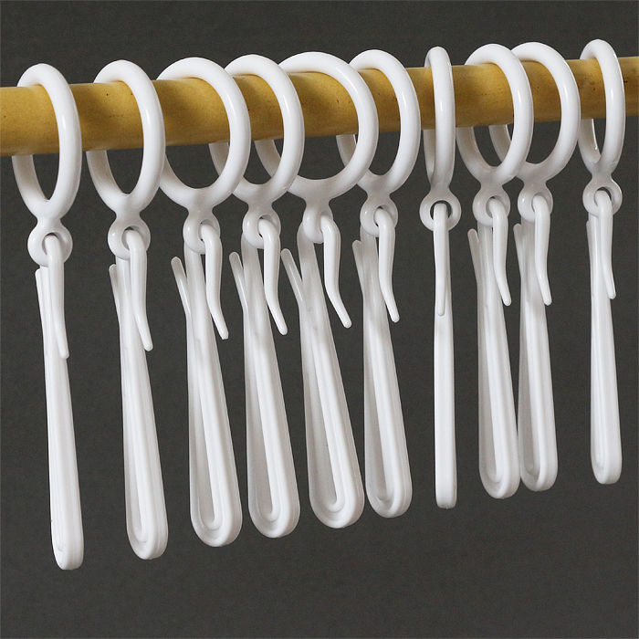 Japan KM Curtain Shower Curtain Hook Curtain Shower Curtain Accessories 16 Pack