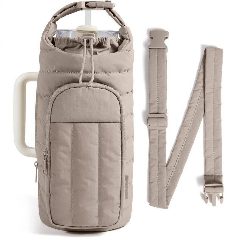 Water Cup, Kettle, Thermos, Outdoor Sports Large-Capacity Bag, Amazon Set, Crossbody Portable Bag, down Travel