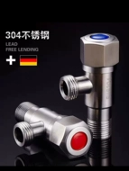 Van tam giác 304 inox nóng lạnh hộ gia đình công tắc toàn đồng 4 điểm mở rộng một vào và hai ra van vệ sinh máy nước nóng van góc van góc