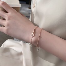 Koreas new cold wind keys bracelet female in niche design bracelet temperament high-quality girl