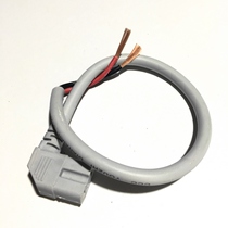 Electric tricycle high-power bold elbow line AC power cord universal with cover product plug modified product suffix