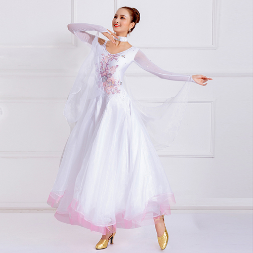 Women ballroom dance dresses Modern dance dress ballroom dance big swing dress