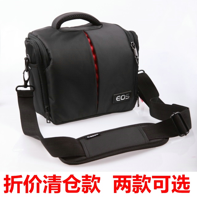 Canon Camera Bag Monocular Shoulder Micro-SLR Camera Photography EOS 750D70D80D200D800D6D5D Portable Waist Bag
