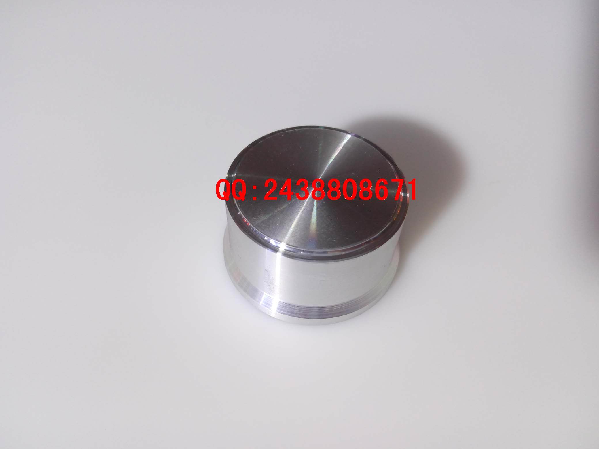 Amplifier knob Volume knob Potentiometer knob Aluminum alloy knob 36 5x20 cap type silver flower shaft