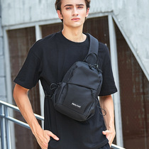 Tide Card Light 100 Hitch Satchel Satchel Male Casual Men Sports Chest Bag Large Capacity Student Single Shoulder Little Backpack Man