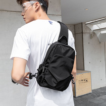 Casual Mens Chest Bag Minimalist single shoulder Inclined Satchel multifunction Chauffawl diagonal Backpack Bag Tide Postman Bag mens bag