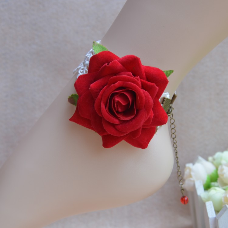 Bracelet de cheville Femme en Dentelle - Ref 3101787 Image 35