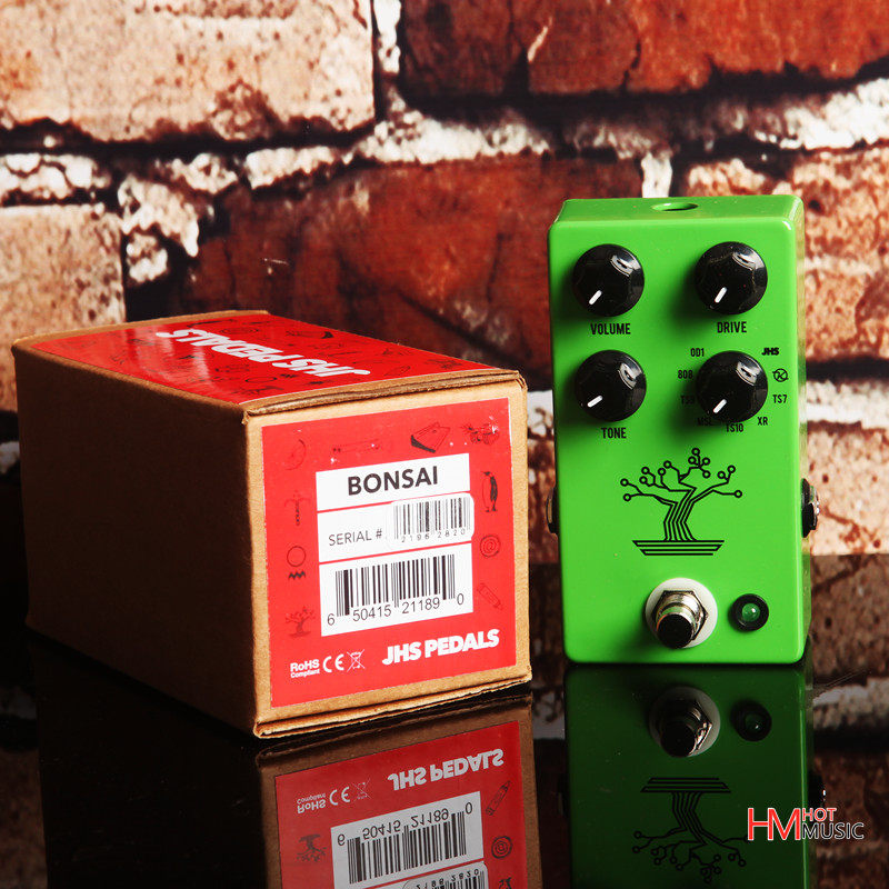 Spot US JHS Pedals Bonsai TS Overload Single Block Effector 9 in 19 OD Effector