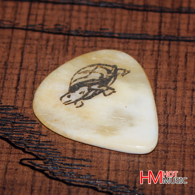 American-made papas limited edition hand beef bone paddle handmade standard paddle black horn paddle