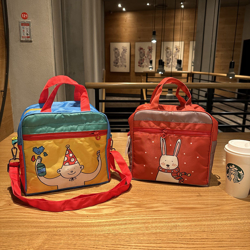 NDHT cute skew satchel mommy bag handbag mother and baby bag bottle urine not wet cashier bag for bag lunch bag Single shoulder bag-Taobao