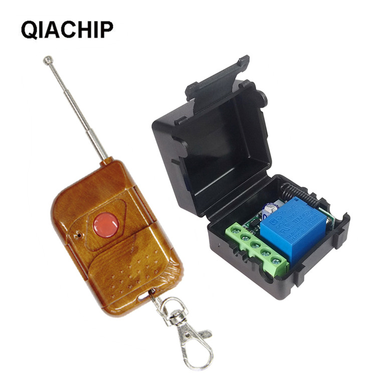 12V wireless remote control switch single-way access control electric control lock horn lamp automatic door controller magnetic lock module