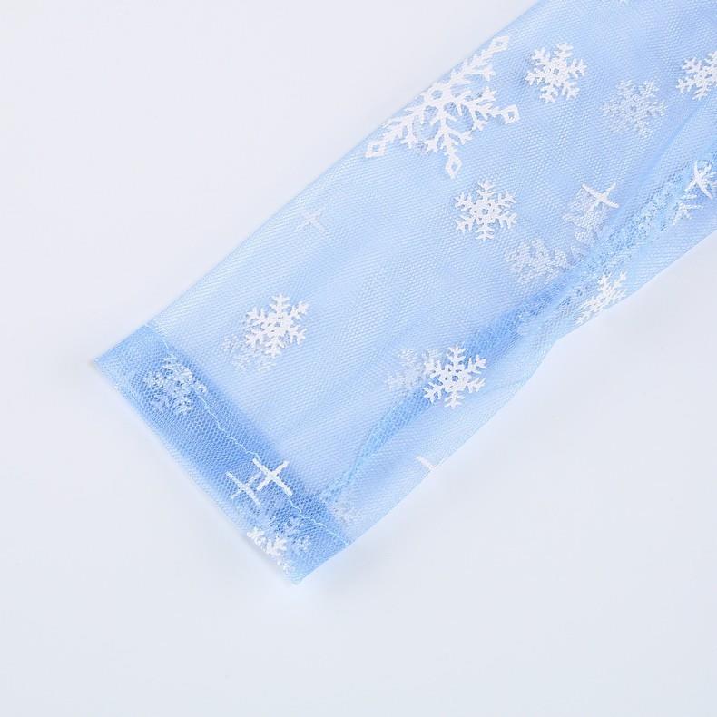 艾莎公主裙女童夏季万圣节爱莎连衣裙子冰雪奇缘衣服elsa艾沙礼服 — 9