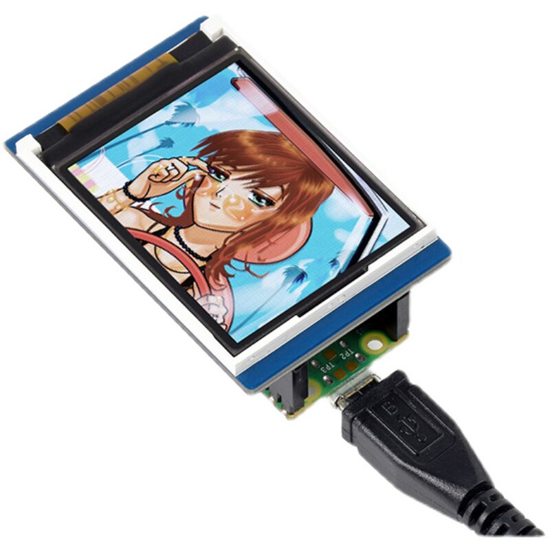 Raspberry Pie Pico 1 8 Inch 65K Color Electronic Ink Screen Expansion Board LCD Module ST7735S Chip