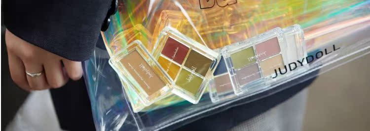 Judydoll Orange Orange DIY Từ kết hợp miễn phí Bốn màu phấn mắt - Bóng mắt phấn mắt tutu 802