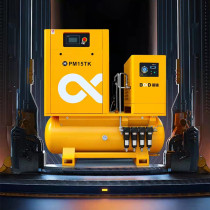 Baldor laser cutting special permanent magnet variable frequency screw air compressor all-in-one air compressor high voltage electric