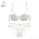 Xi Li ren nửa cốc đồ lót gợi cảm phù hợp với nữ mỏng phần thoáng khí thoải mái ít lady áo ngực màu trắng đồ lót do lot nu