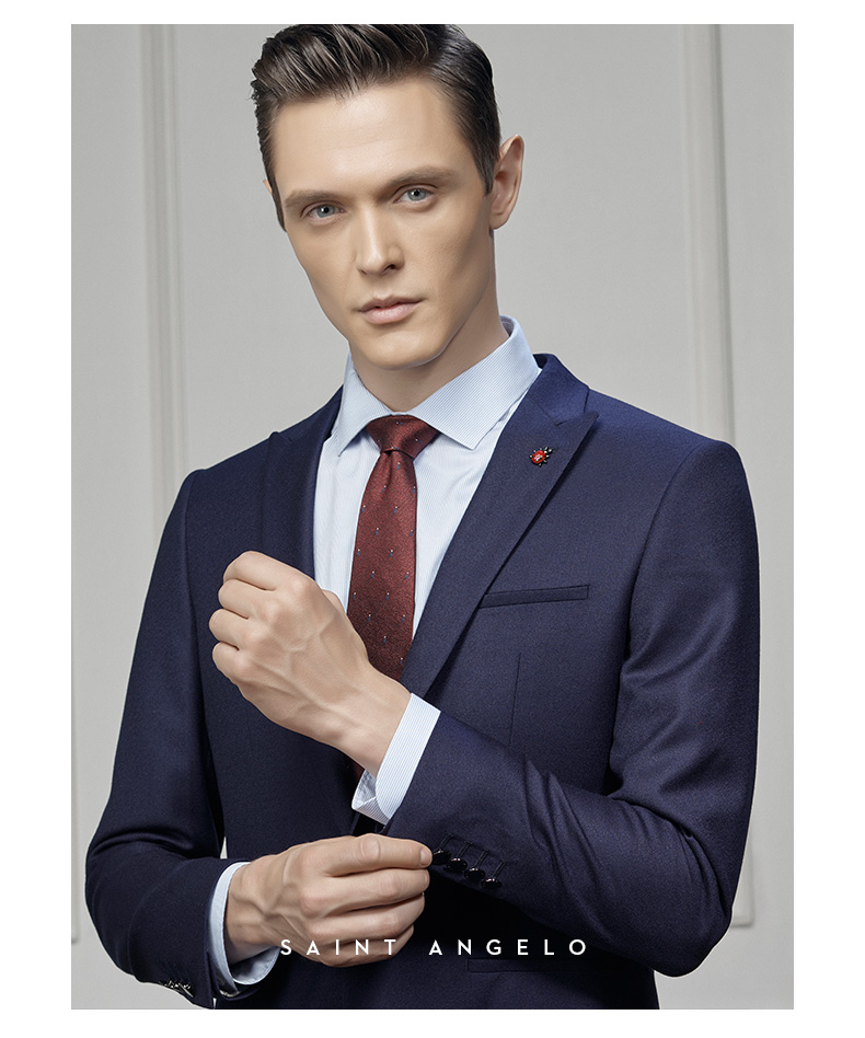Baoxin Bird 2018 mùa xuân mới dành cho giới trẻ - Suit phù hợp quần tây nam