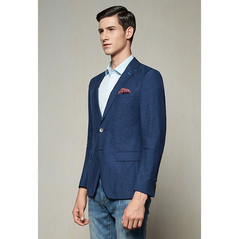 Chúc mừng Bird Nhãn hiệu 2018 của New Men Kinh Doanh Và Giải trí Độc Tây Flat xà lan Collar Suit Trim Tide Coat