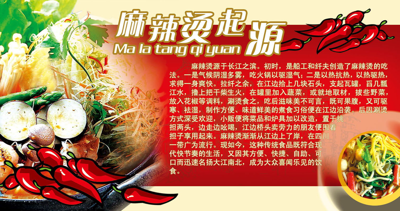 564 Home Poster Exhibition Board Spray-painted Stickers Pictures 75 Spicy Hot Origins-Taobao