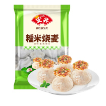 Anjing glutinous rice roasted wheat 1kg * 2 packs of breakfast quick-frozen large simmers instant noodles buns and porridge ingredients