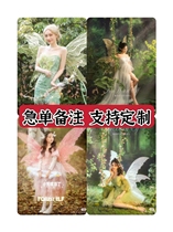 Babys same style elf catwalk photo performance butterfly wings fairy birthday custom childrens photo studio photography props