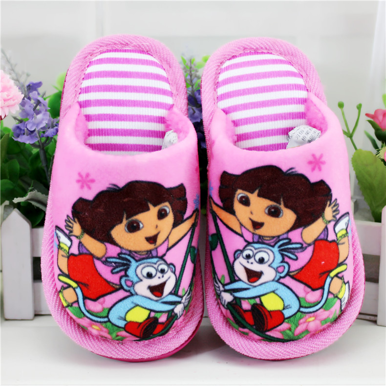 Chaussons enfants en suède - Ref 1006550 Image 15