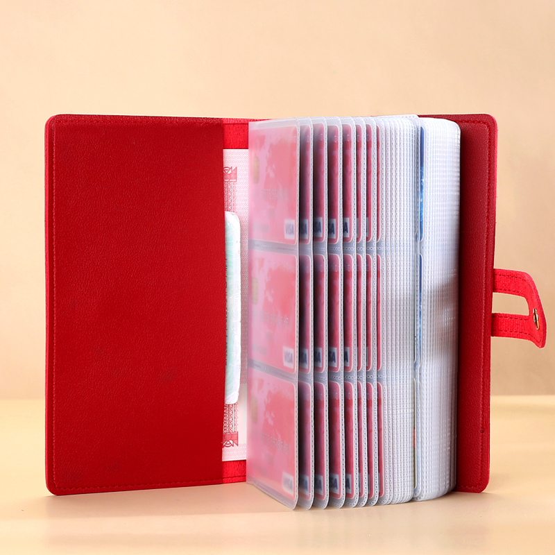 ins wallet female long version 2022 new Japan-ROK minimalist ultra-thin money clip fashion retro pure color buckle long card bag