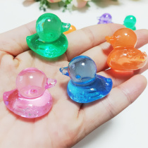 Color imitation crystal duckling children acrylic gem toy Childrens home kindergarten reward small gift