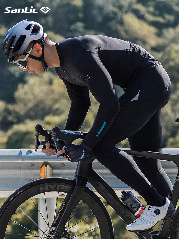 Santic Sendi guest spring and summer new cycling clothing trousers sunscreen breathable bicycle cycling pants men