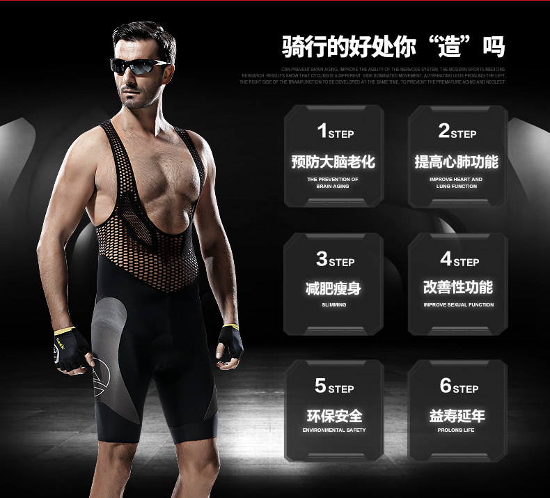 Tenue de cyclisme homme SANTIC - Ref 2217049 Image 9