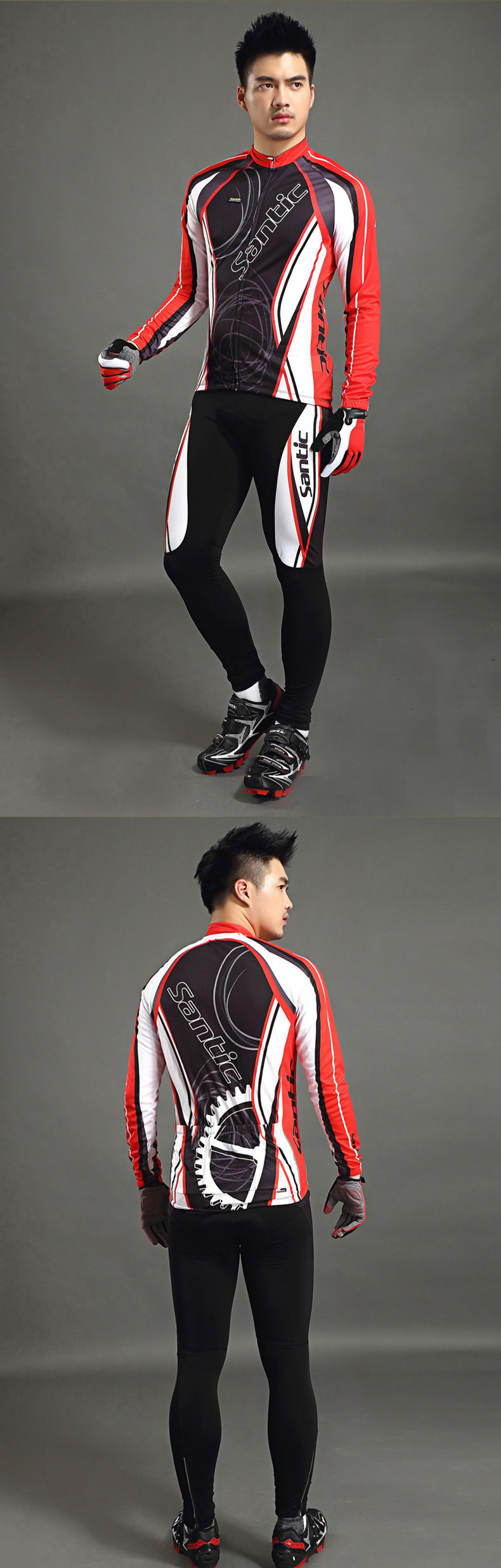 Tenue de cyclisme homme SANTIC - Ref 2232163 Image 26