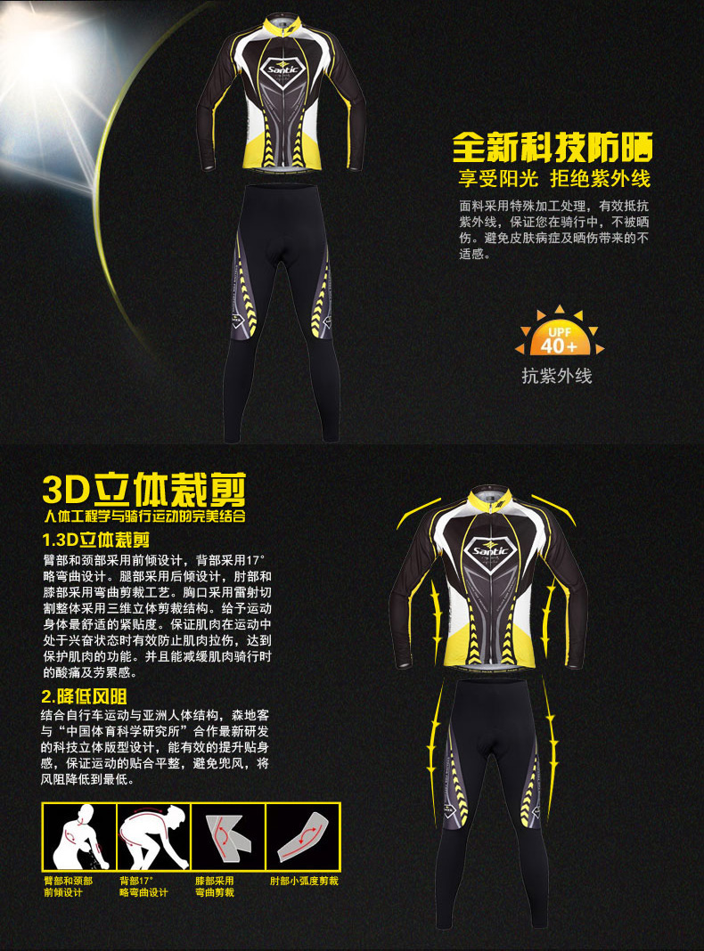Vêtement cyclisme homme SANTIC - Ref 2232123 Image 19