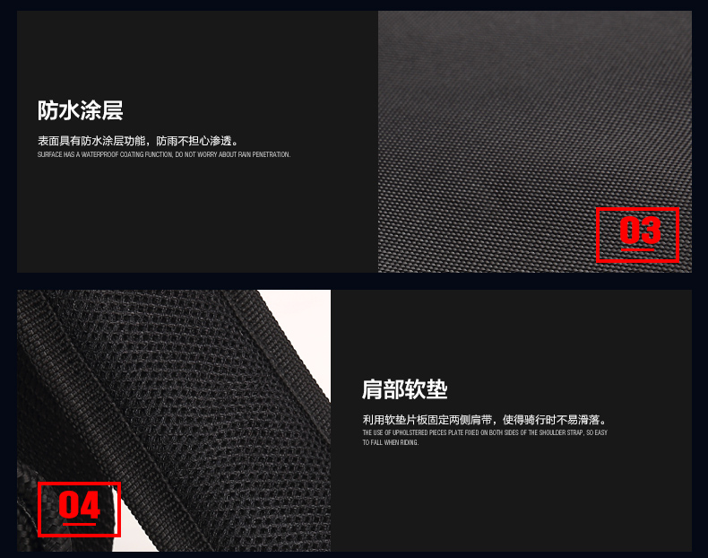 Sacoche pour vélo SANTIC - Ref 2216851 Image 10