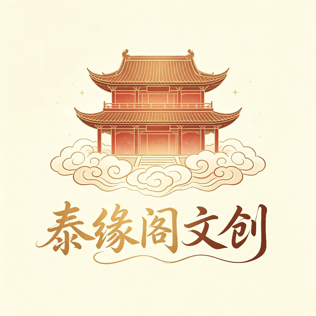 泰缘阁文创的LOGO
