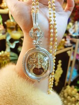 Thailand genuine imported Buddha amulet craft alloy material Rahu Goddess necklace pendant comes with free lanyard when ordering